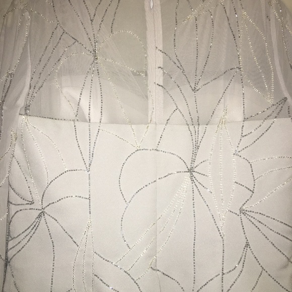 Formal dress gown (silver, grey) - Picture 2 of 8